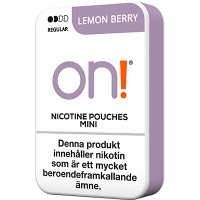 on! Lemon Berry 3mg
